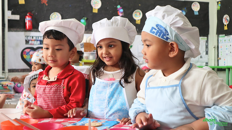 cookery program in ilham child care centre