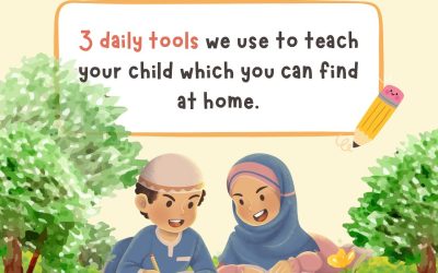 3 Daily Tools to Teach Your Child at Home